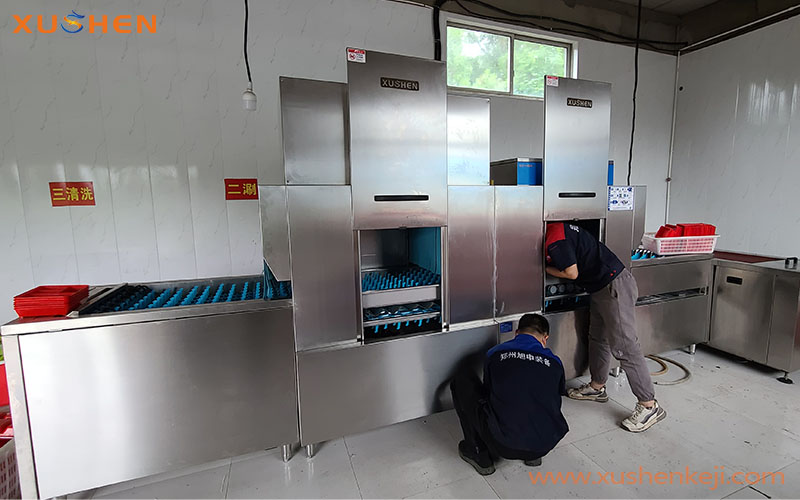 中央廚房洗碗機(jī)，洗碗機(jī)定制，洗碗機(jī)廠家